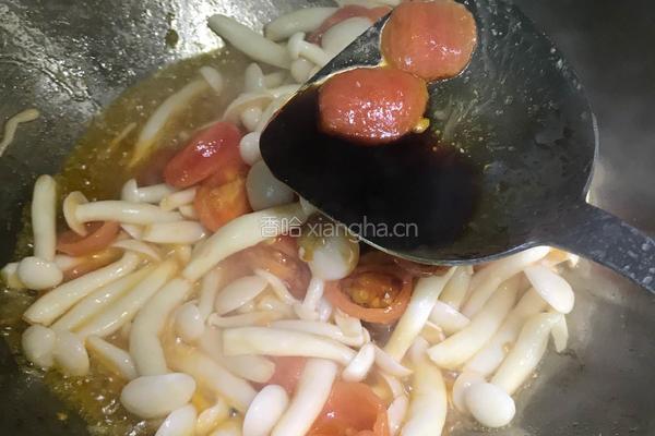 茄汁白玉菇的做法图解9
