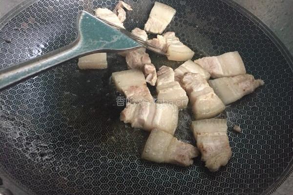 冬日御寒之白萝卜炖五花肉的做法图解3