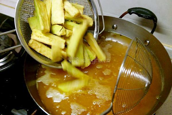 鲁菜大师蒋家菜糖醋茄条的做法图解4