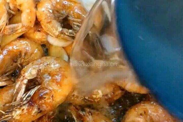 番茄汁大虾的做法图解6