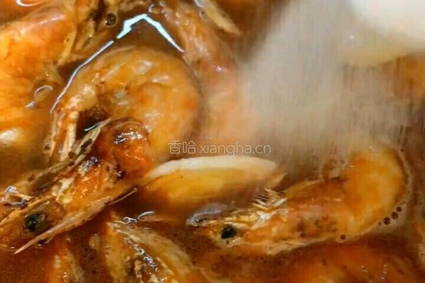 番茄汁大虾的做法图解7