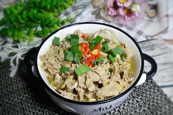 香菇薯粉汆肥羊