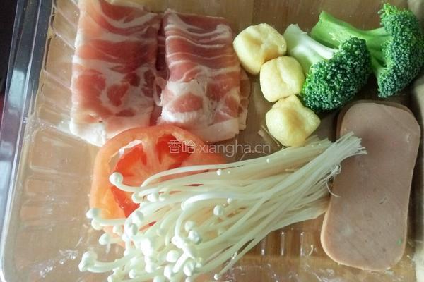 快手火锅拉面的做法图解2