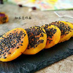 黑芝麻南瓜饼的做法[图]