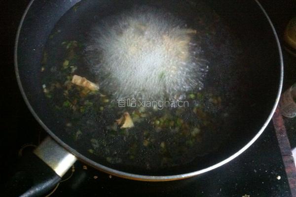 猪肝汤的做法图解5