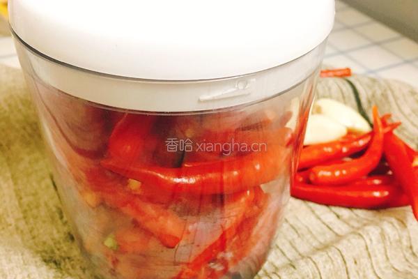蒜蓉辣酱的做法图解4