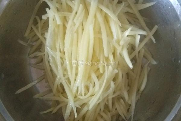 凉拌土豆丝的做法图解4