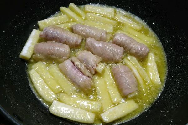 土豆爱上里脊肉的做法图解9