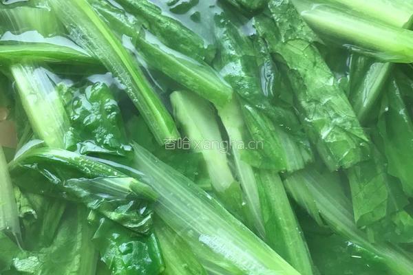 凉拌油麦菜的做法图解7