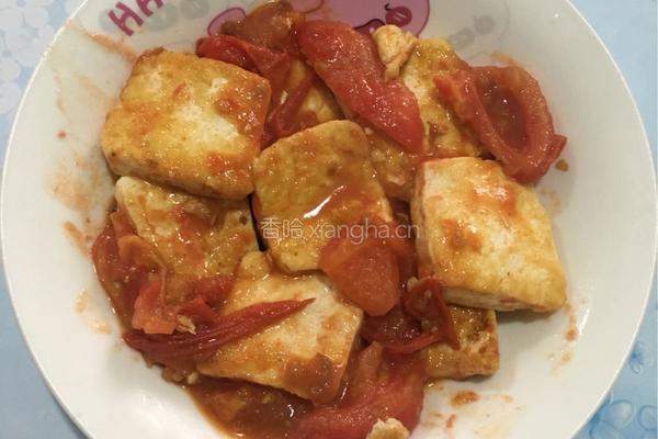 鲜豆腐炒西红柿(黄金魅惑)