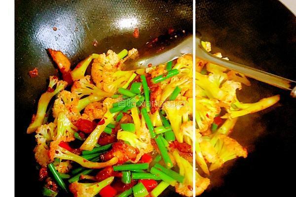 干锅花菜的做法图解6