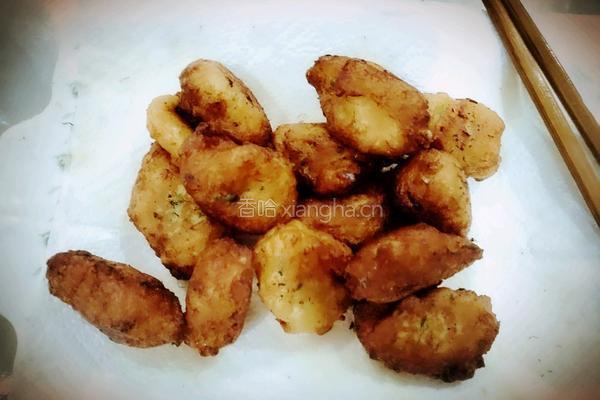 油炸马介休球（健康家庭改良版）