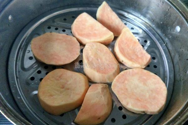红薯芝麻球的做法图解3