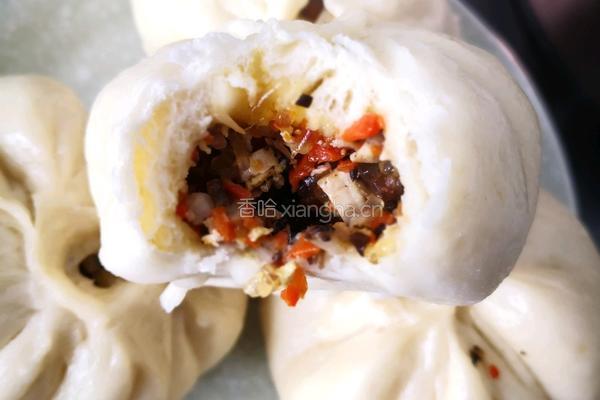 鸡蛋豆腐粉条素馅包子的做法图解11