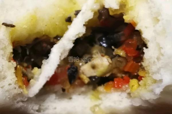 鸡蛋豆腐粉条素馅包子的做法图解12