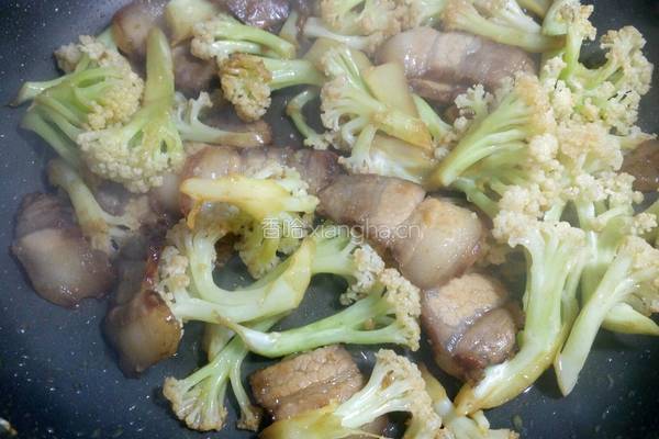腊肉花菜的做法图解10