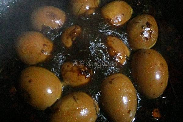 香辣卤鸡蛋的做法图解7