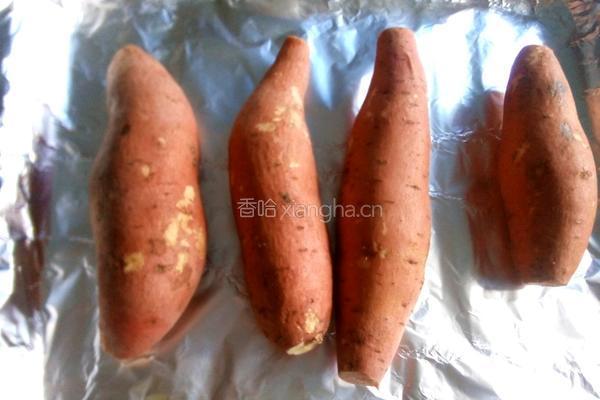 烤红薯的做法图解4