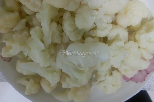 干锅菜花的做法图解4