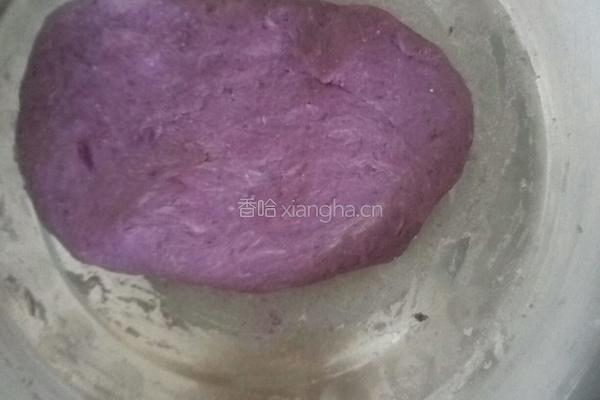 紫薯豆沙馅馒头的做法图解7