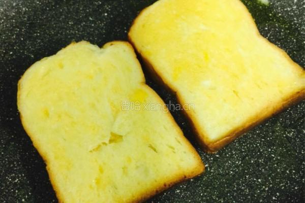 蛋液煎吐司的做法图解5