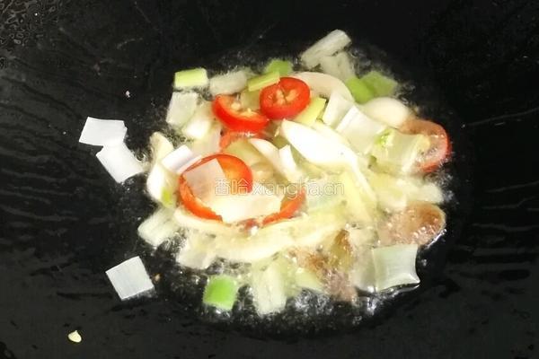 腊肉炒芸豆的做法图解6