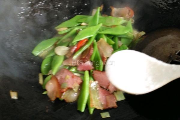 腊肉炒芸豆的做法图解9