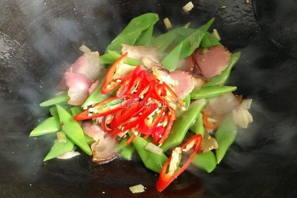 腊肉炒芸豆的做法图解10