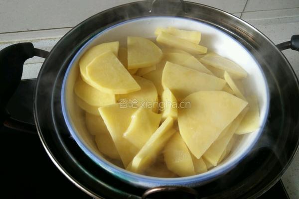 酥炸土豆球的做法图解2