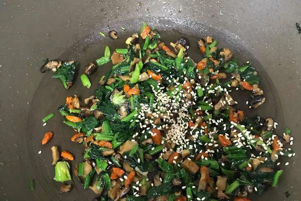 香菇菠菜的做法图解15