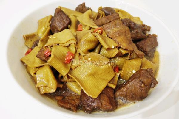千张结烧肉的做法图解6