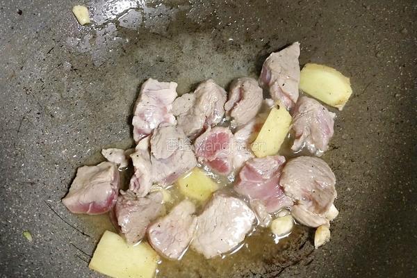 千张结烧肉的做法图解3
