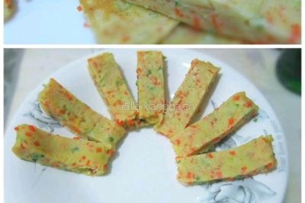 胡萝卜鸡蛋饼的做法图解4