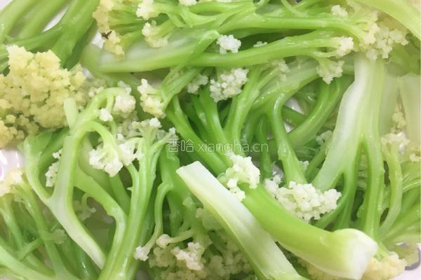 凉拌花菜的做法图解6