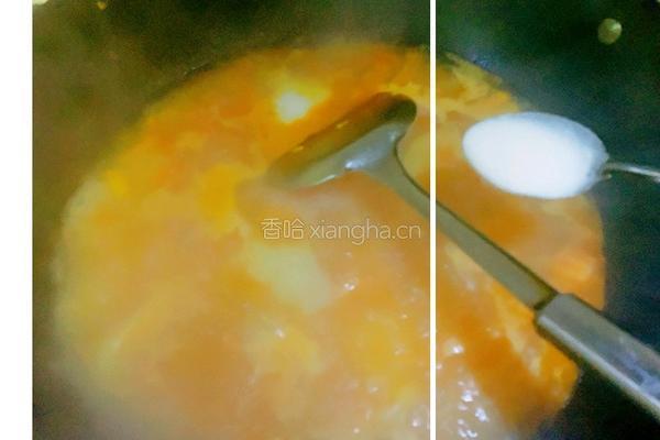 番茄鸡蛋疙瘩汤的做法图解6