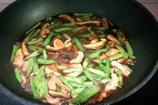 豆角焖面的做法图解7