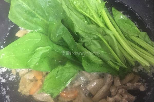 菠菜猪肝汤的做法图解9