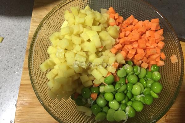 清蒸猪肉什锦饭的做法图解3