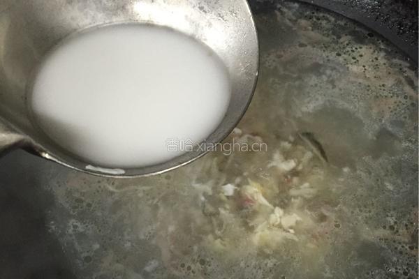 腊味鱼羹的做法图解4