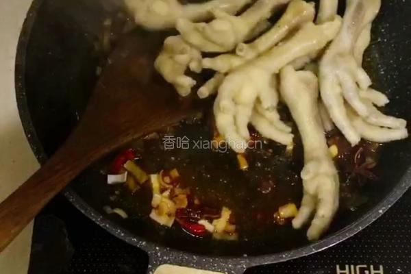 红烧鸡爪的做法图解7