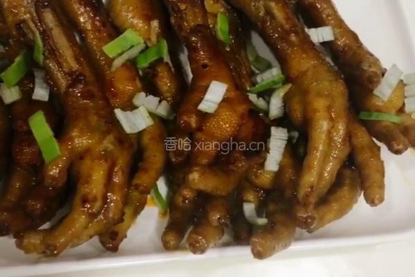 红烧鸡爪的做法图解12