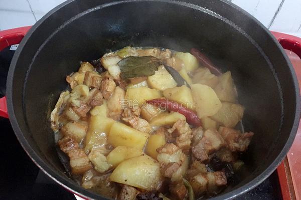 红烧肉炖土豆的做法图解25