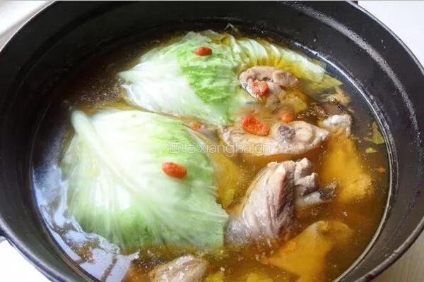 麻油雞麵線的做法图解7
