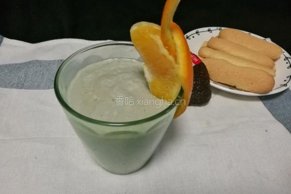 牛油果香蕉果汁的做法图解1