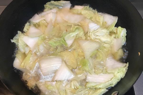 私家菜-白菜片炖土豆片的做法图解6
