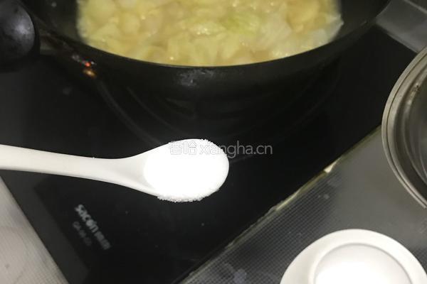 私家菜-白菜片炖土豆片的做法图解10