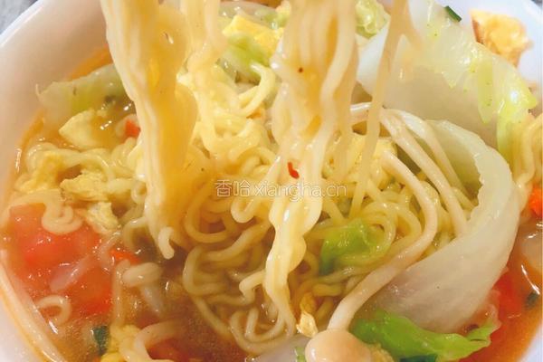 西红柿鸡蛋面的做法图解1