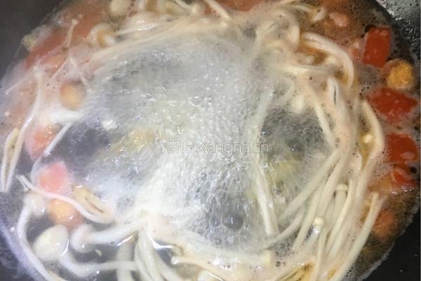 西红柿鸡蛋面的做法图解7