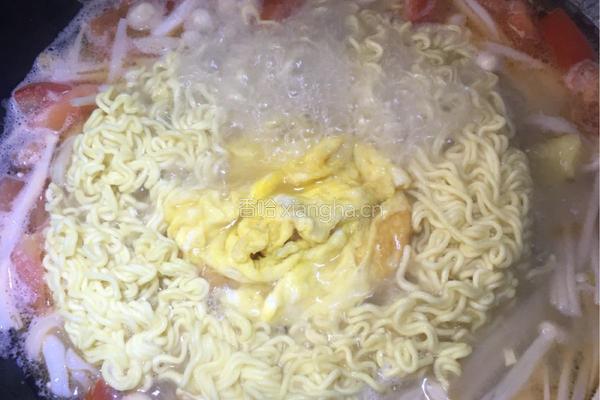西红柿鸡蛋面的做法图解8