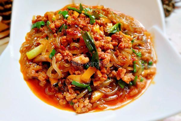 香菇肉沫粉条的做法图解9